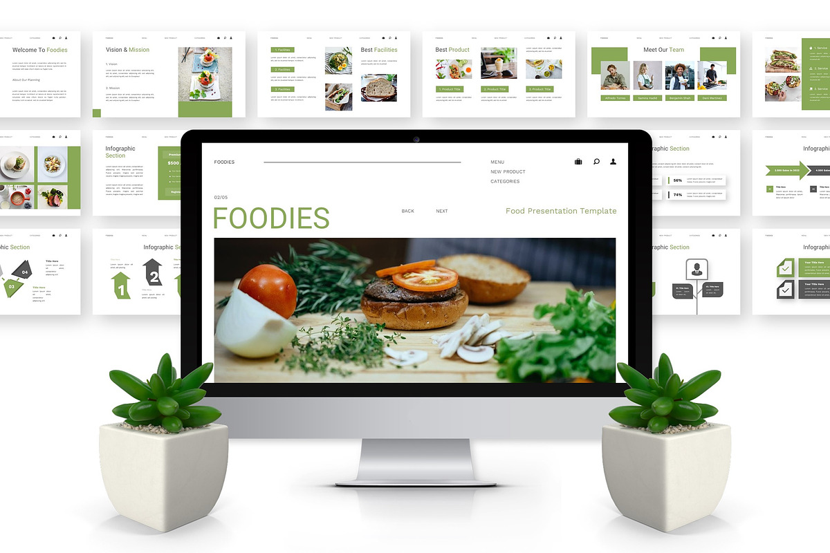 Foodies - Food Powerpoint preview 5