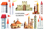 Fairy Tale - Clipart Set, an Illustration by Mashamashastu (Thumbnail 5 of 12)