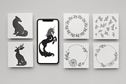 Mystery Forest Arts and Patterns, an Animal Illustration by Croisy (Thumbnail 2 of 10)