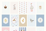 Vintage Nursery Prints Bundle - 140, a Background Graphic by Artemsky (Thumbnail 15 of 17)