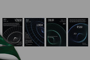 Flyer template A4 Net Shape, a Flyer Template by Zebra-Finch (Thumbnail 2 of 2)