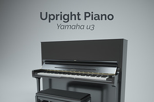 Upright Piano With Stool