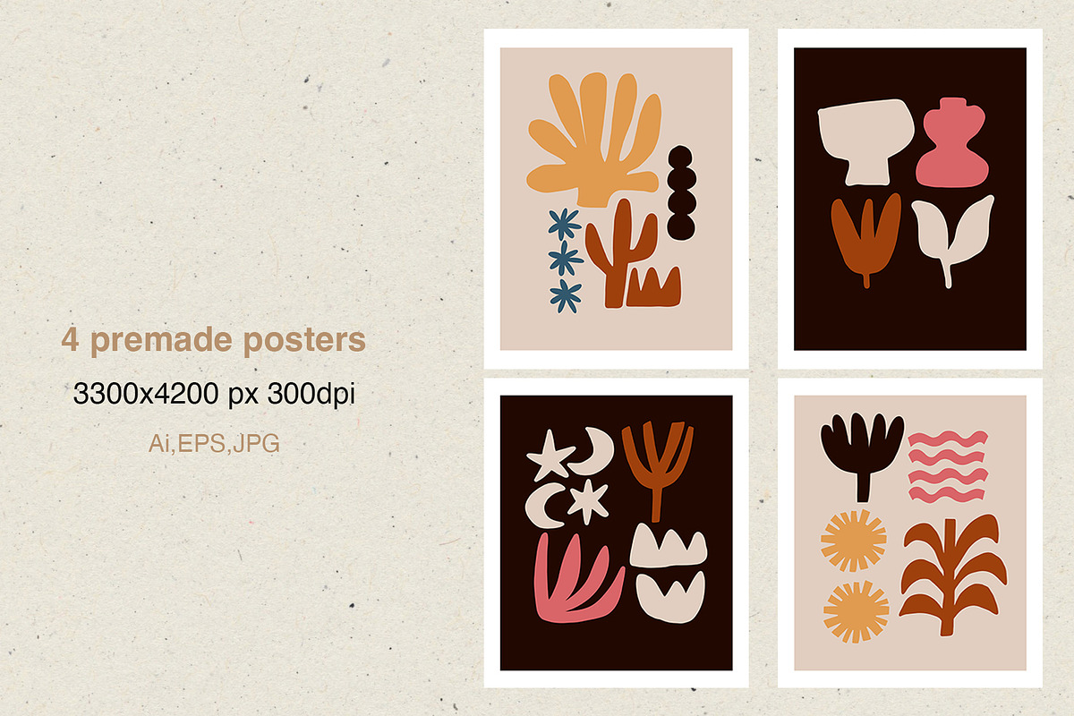 Modern Botanical Clip Art Collection, a Decorative Illustration by Sweet Fig (Photo 7 of 13)