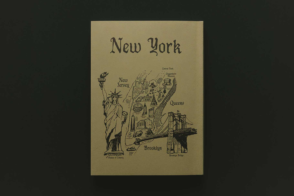 New York City Hand-Drawn Map, an Empty State Illustration by TheMountBirdStudio (Photo 5 of 8)