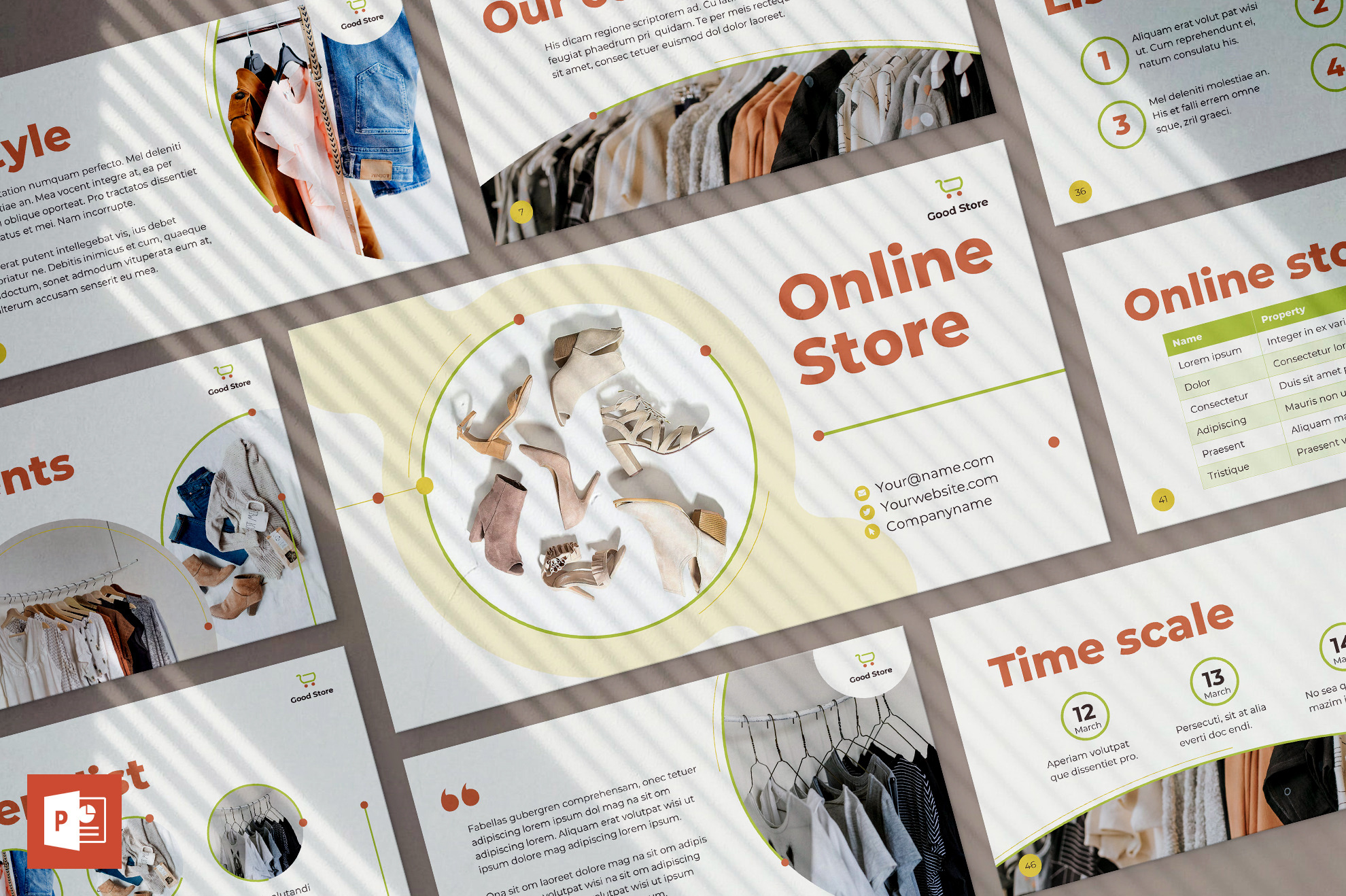 Presentation Online Store by Templatesnow  Creative Market