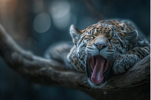 At the edge of a river in the, an Animal Photo by ZinetroN