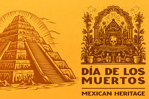 200 Mexican Culture Illustrations