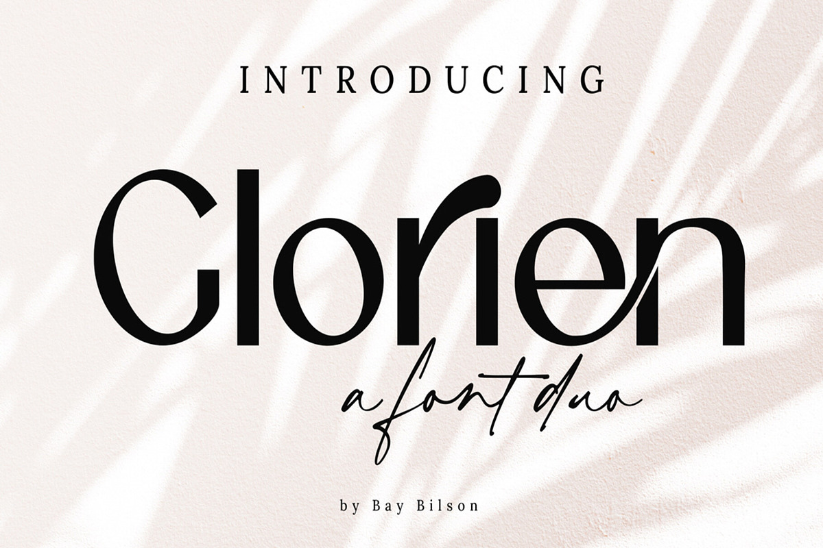 Glorien Duo, a Sans Serif Font by Muwatta Studio (Photo 1 of 8)