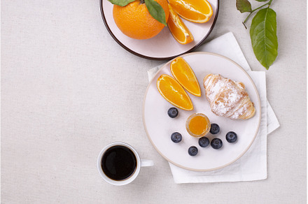 Breakfast with a cup of coffee, a Food & Drink Photo by Diary of impressions