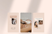 Skincare Instagram Template Canva, a Social Media Template by Deepa Template Studio (Thumbnail 11 of 15)