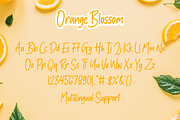 Orange Blossom - Display Font, a Font by Fikryal Studio (Thumbnail 8 of 8)