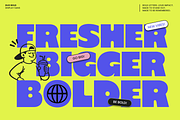 Choks - Heavy Bold Branding Font, a Sans Serif Font by Say Studio (Thumbnail 6 of 10)