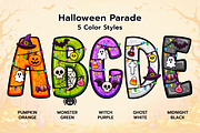 Halloween Parade - Color SVG Font, a Symbol Font by BBtypeStudios (Thumbnail 2 of 10)