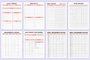 2026 Health & Fitness Journal Canva, a Stationery Template by Mustafiz (Thumbnail 5 of 10)