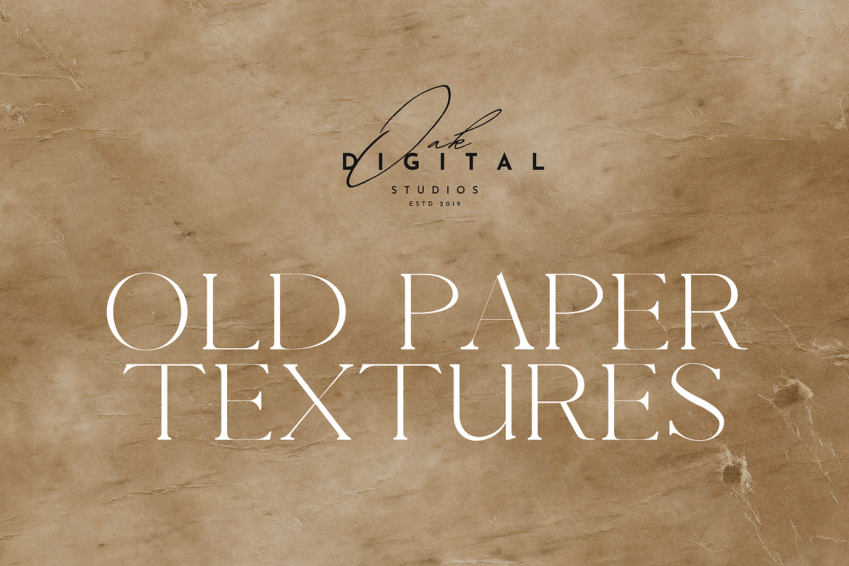20 OLD PAPER TEXTURES, a Texture Graphic by Oak Digital Studios (Photo 1 of 3)