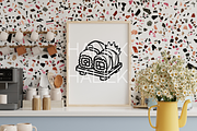 55 Sushi Doodles SVG Illustrations, a Food Illustration by HalieKStudio (Thumbnail 5 of 9)