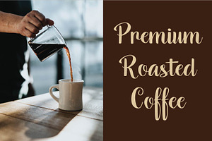 Amylerosta - Coffee Script Font