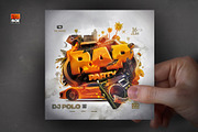 Rap Party Flyer, a Flyer Template by MonkeyBOX (Thumbnail 3 of 3)