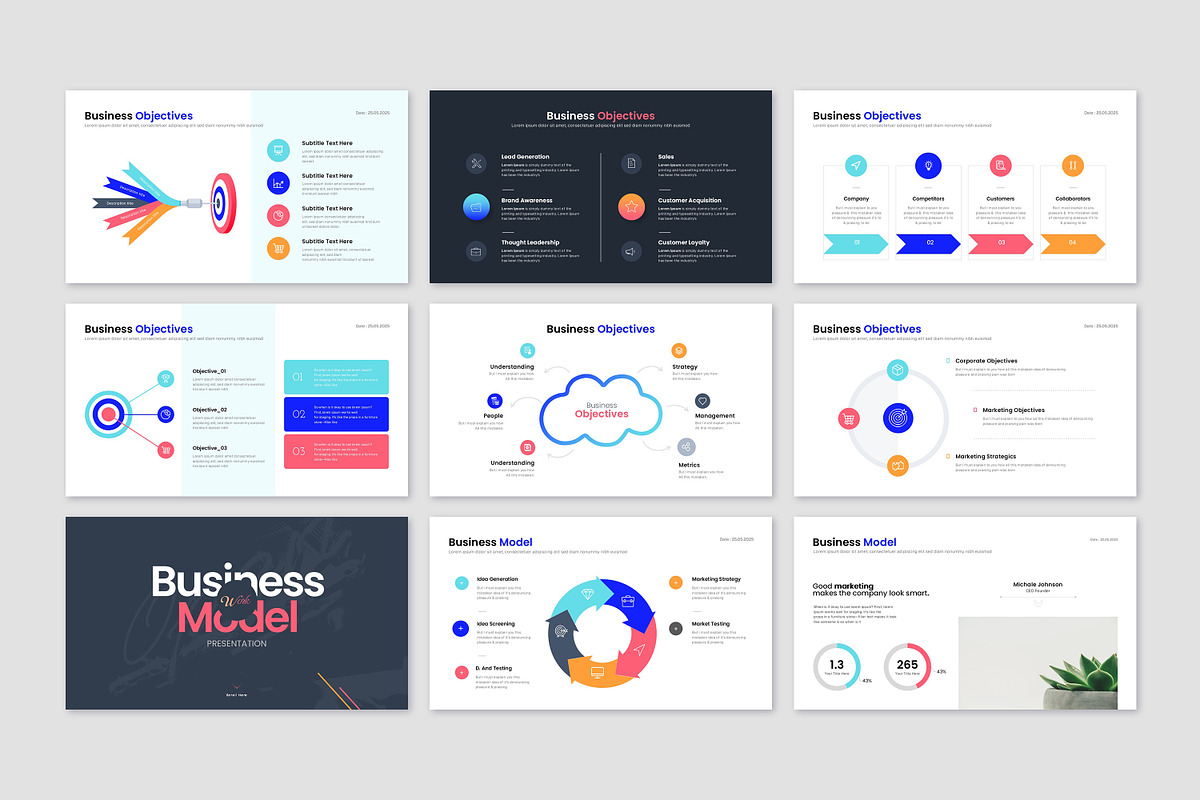Business Pitch Deck Powerpoint, a Presentation Template by GoldenPixelStudio (Photo 15 of 26)