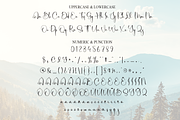 Mountain | Script Font, a Handwritten Font by Scratchones (Thumbnail 7 of 9)