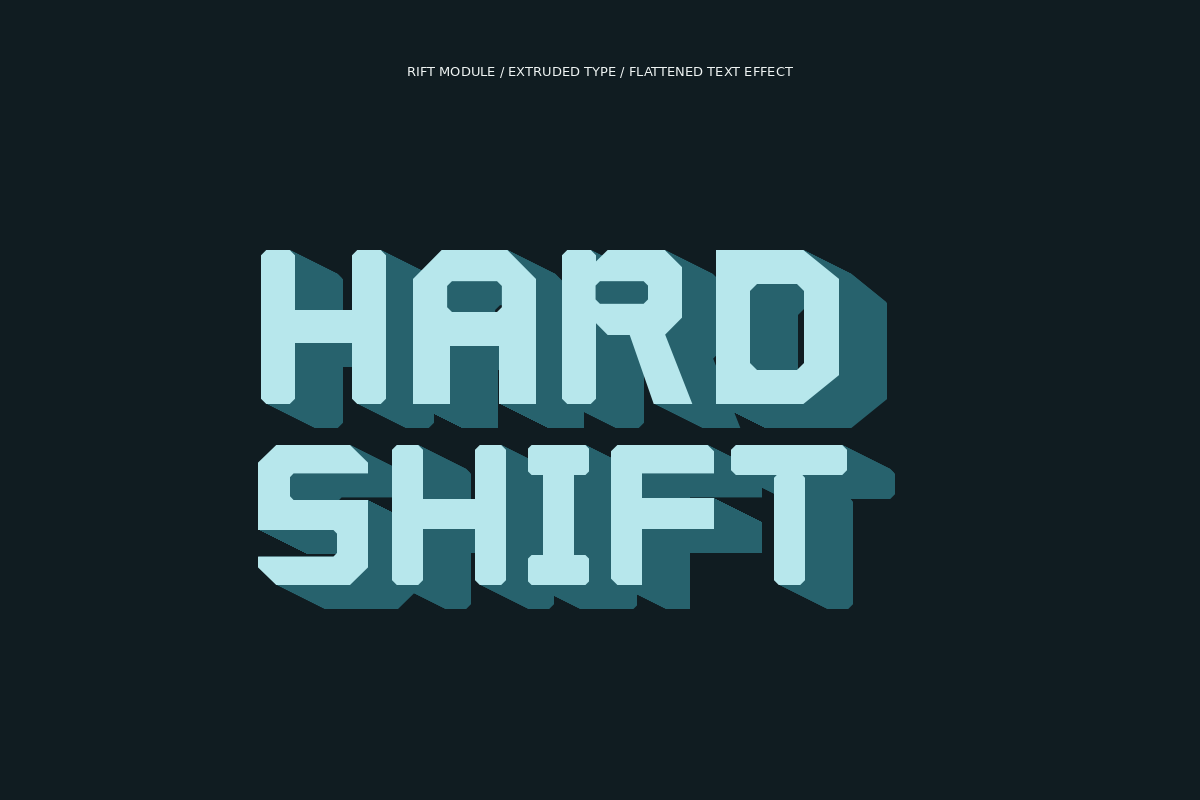 Rift Module — Solid Modular, a Sans Serif Font by Colorsfav (Photo 8 of 11)