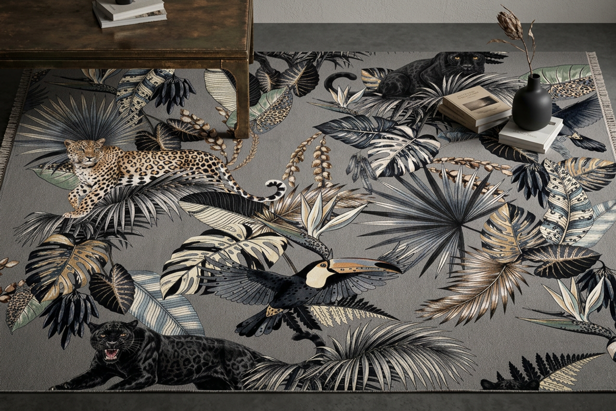 Indigo Jungle Tropical Seamles 2026, a Pattern Graphic by Luiz da Rolt Grathwohl (Photo 22 of 24)