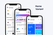 Coca - Project Management App, an UI Kit Template by Sans Design (Thumbnail 4 of 12)