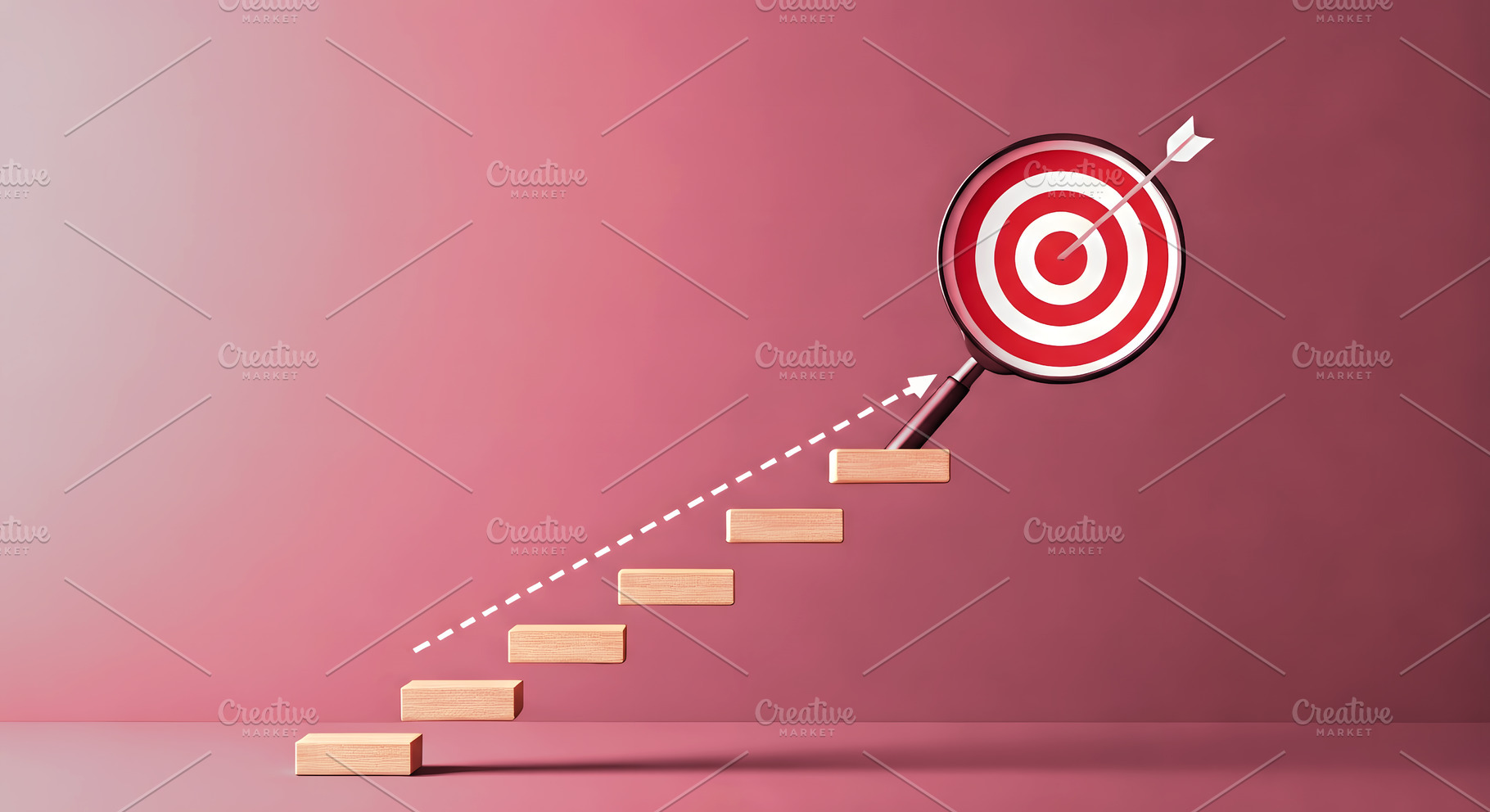 Target Achievement Concept with Arro, a Business Photo by Stock Shape
