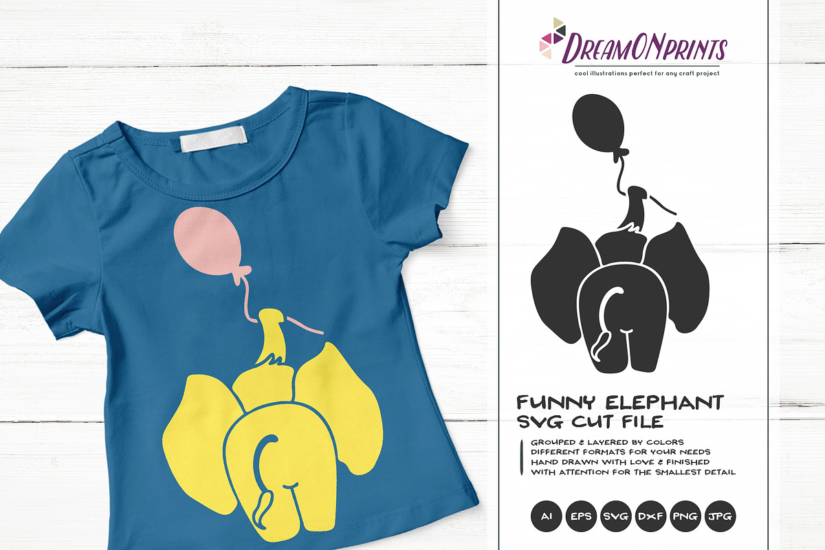 The Quirky Animals | Funny SVG Set, an Animal Illustration by DreamONprints (Photo 15 of 19)
