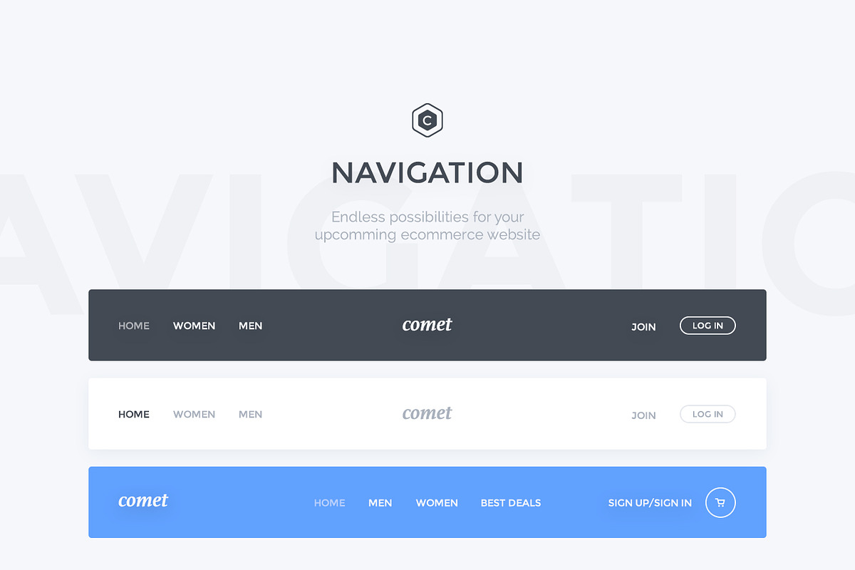 Comet Ecommerce UI Kit, an UI Kit Template by Comet Shop