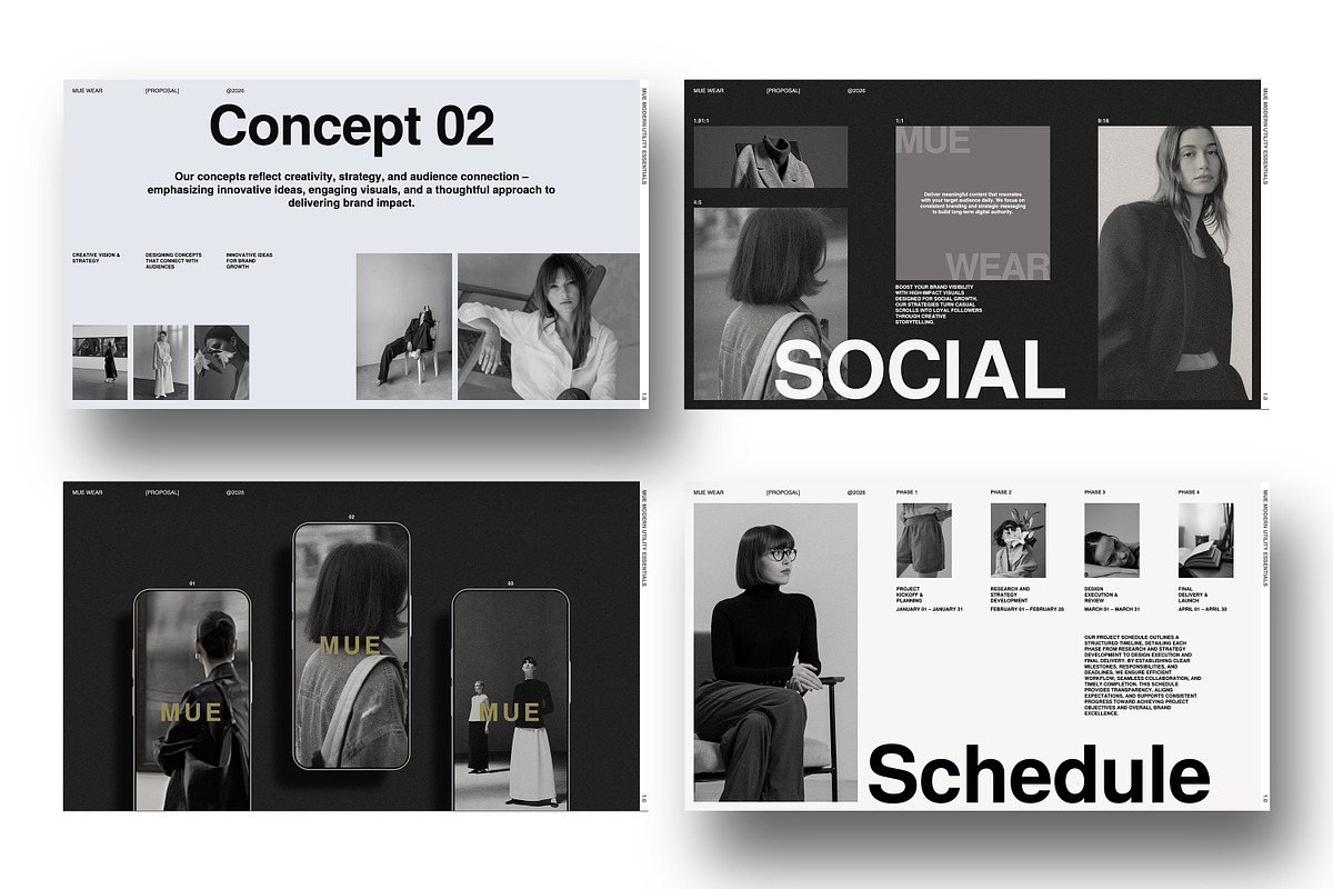 MUE | Brand Proposal, a Presentation Template by Minily (Photo 7 of 8)