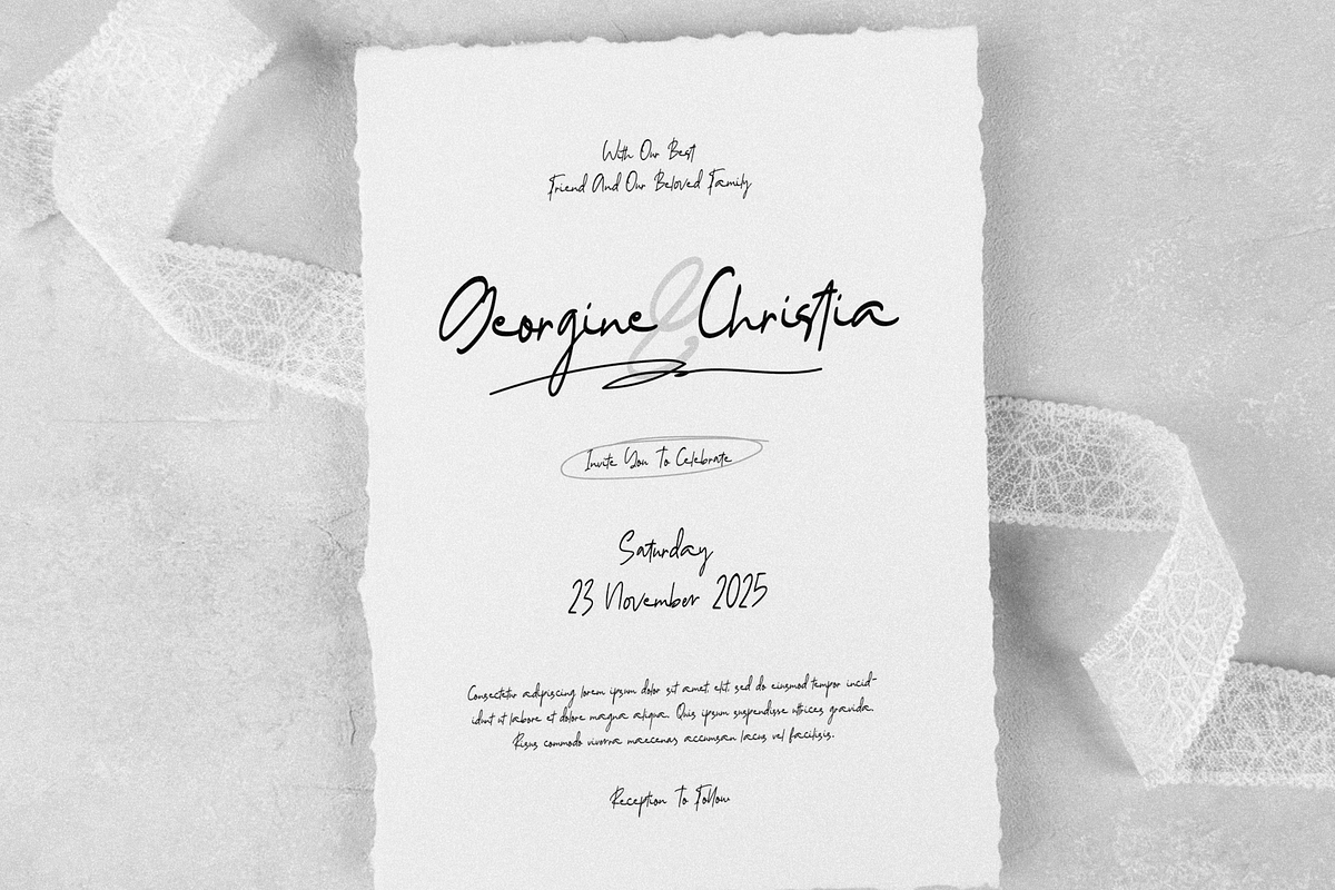 Clubstone Font, a Handwritten Font by Muwatta Studio (Photo 6 of 10)