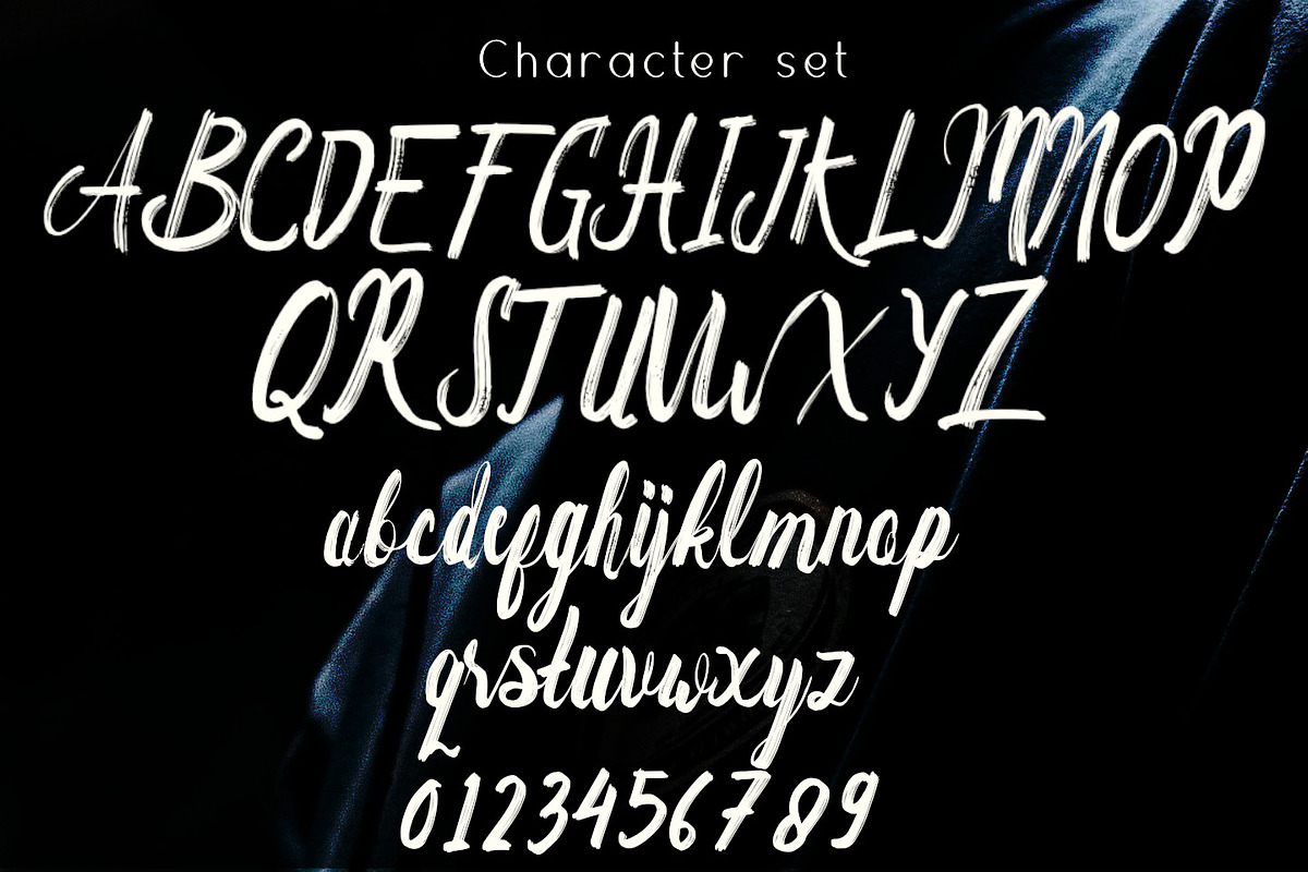 Anny Grace Hand brush Typeface, a Font by SSI.Scraps (Photo 11 of 14)