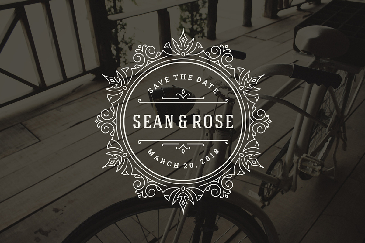 18 Wedding Logos and Badges, a Branding & Logo Template by Vasya Kobelev (Photo 13 of 15)