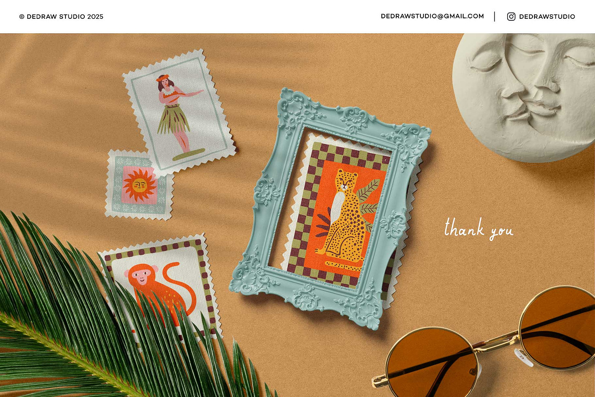 Tropical Treasure: Patterns & more, a Pattern Graphic by Dedraw Studio (Photo 21 of 21)