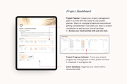 Notion Client Portal Project Planner, a Stationery Template by TheCoastlineStudio (Thumbnail 3 of 10)