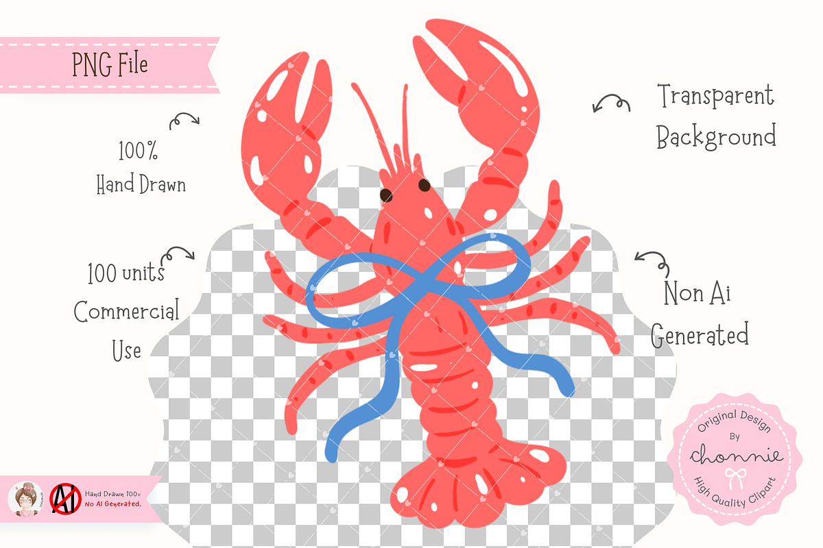 Fisherman Aesthetic Sardines Clipart, an Animal Illustration by Chonnieartwork (Photo 3 of 4)