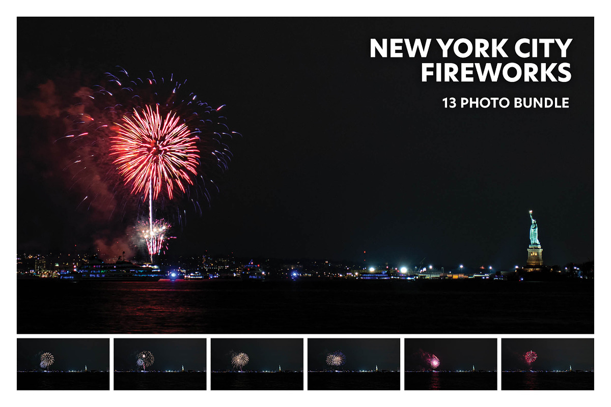 New York City Fireworks Photo Bundle, an Arts & Entertainment Photo by Full Circle Design Studio (Photo 1 of 14)