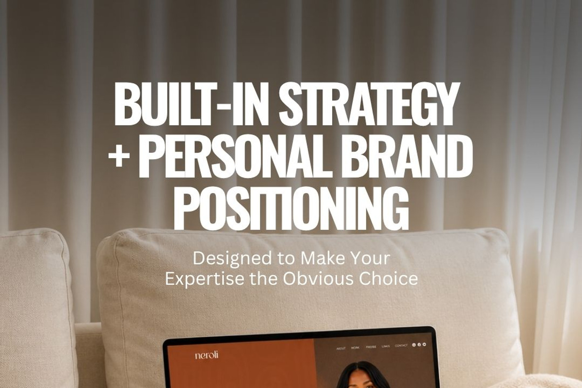 Wix Template for Personal Brand, a Wix Template by JOA CREATIVE LAB (Photo 6 of 11)