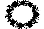 Floral Wreath Frame Bundle, an Object Graphic by Creativeshirt (Thumbnail 19 of 20)