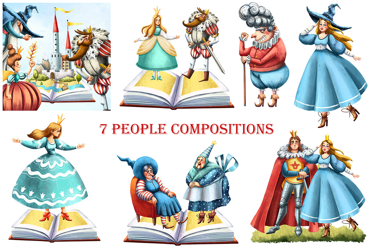 Fairy Tale - Clipart Set, an Illustration by Mashamashastu (Photo 10 of 12)