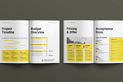 Project Proposal Template, a Brochure Template by E-Type (Thumbnail 5 of 6)