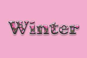 Winter Text Effect, a Layer Style Add-On by CreativeShaper