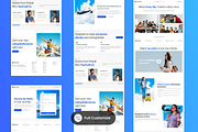 HalanHalan - Travel Agency, a Landing Page Template by SLAB! Design (Thumbnail 3 of 4)