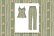 Vintage Watercolor Floral Patterns, a Pattern Graphic by Oksana Dovhopol Art (Thumbnail 4 of 11)