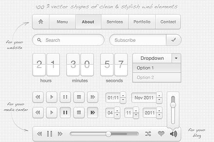 Silky Web User Interface