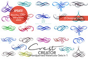 Crest Creator - Creative Bundle Set, an Illustration by SmallHouseBigPony (Thumbnail 11 of 23)