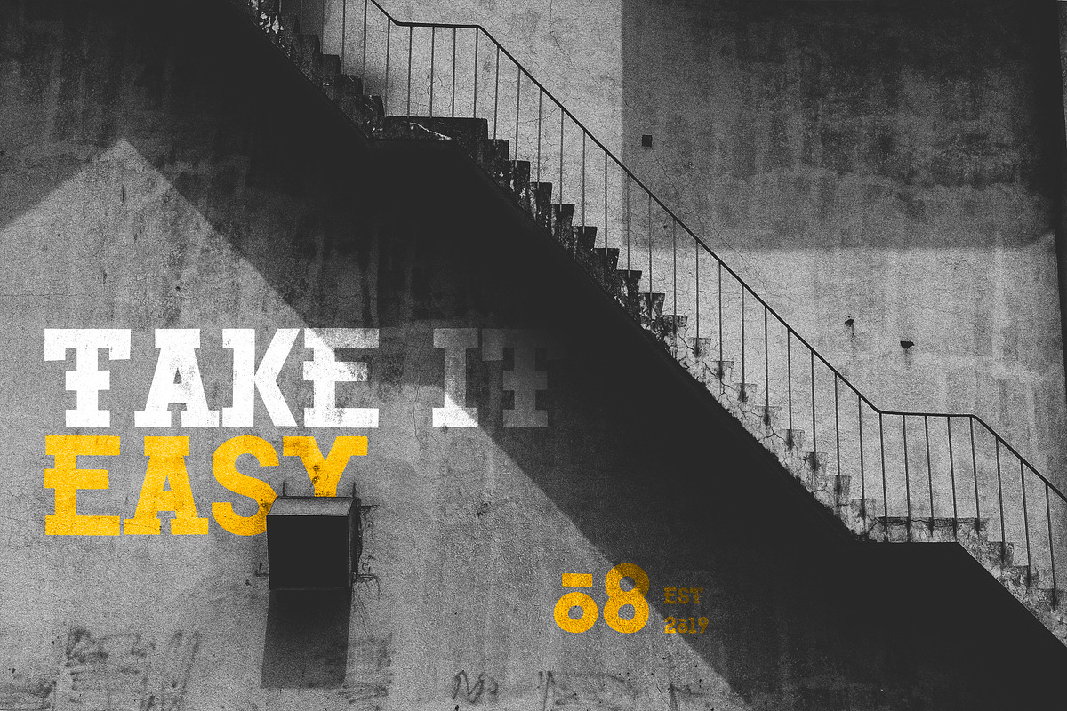 GOBR Bold + Strong Font preview 8