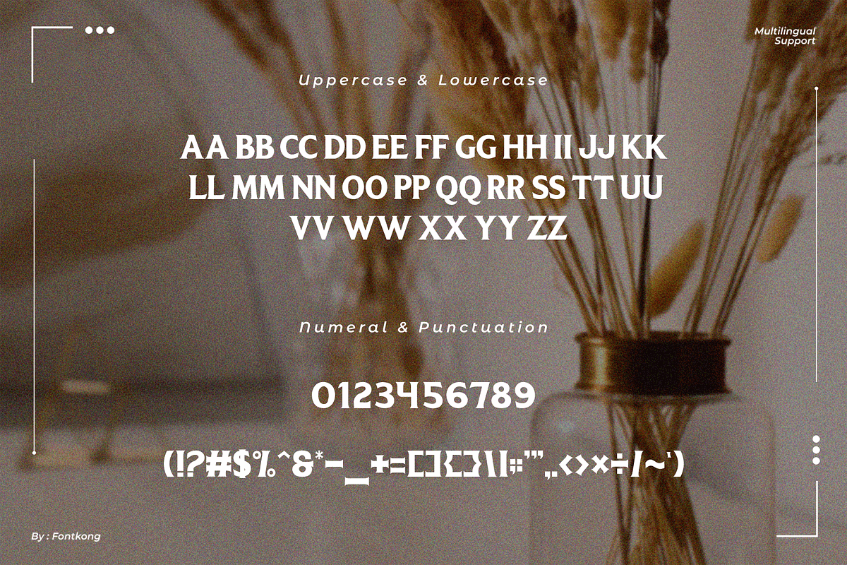 Glowmore - A Classy Serif Font, a Serif Font by overlaytemplates (Photo 5 of 5)