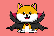 Cute Shiba Inu Dog Cartoon Vector, an Animal Illustration by Artstorystudio (Thumbnail 5 of 6)